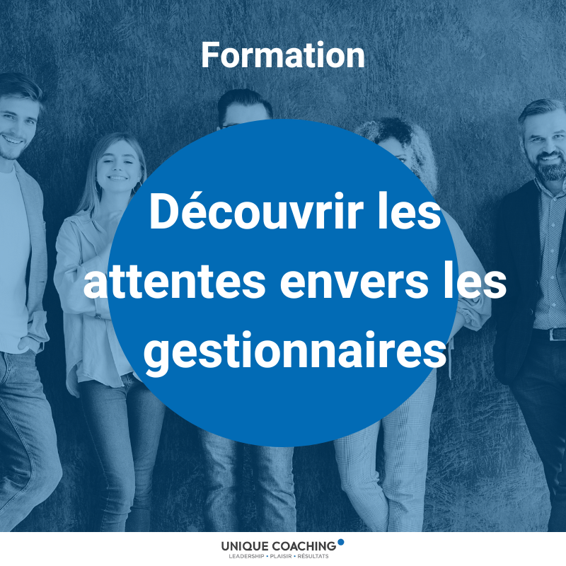 role de gestion formation